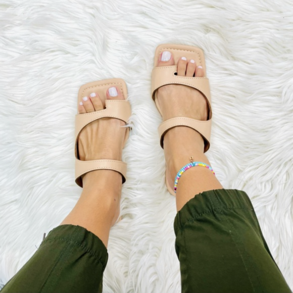 Nude Sandals